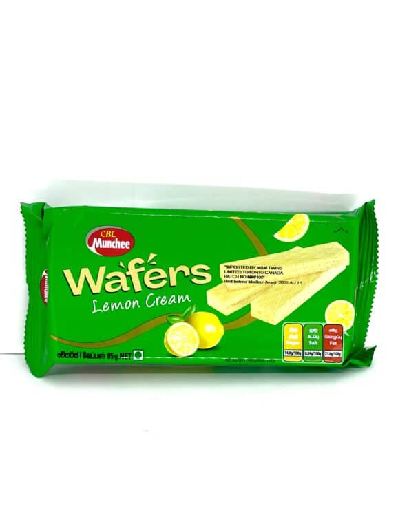 Munchee Lemon Cream Wafers 85g