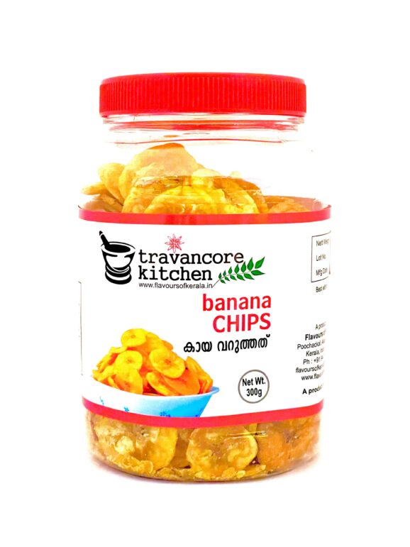 Travancore Kitchen Banana Chips 300g