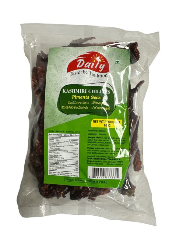 Daily Kashmiri Chilies 100g
