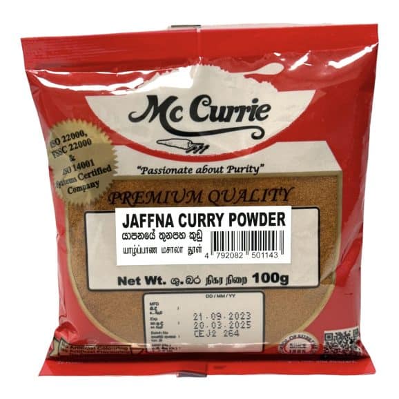 McCurrie Jaffna Curry Powder 100g