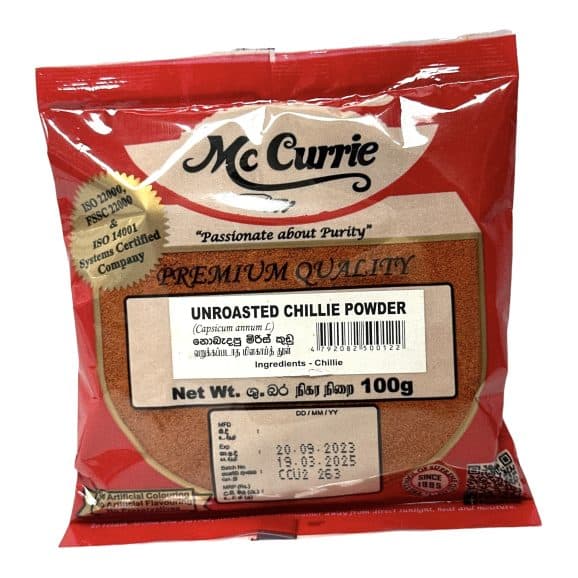 McCurrie Chili Powder 100g