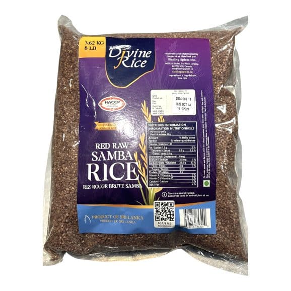 Divine Red Raw Samba Rice