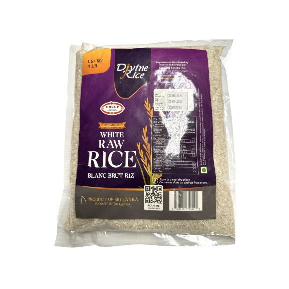 DR White Raw Rice 4lb