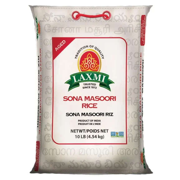 Laxmi Sona Masoori Rice 20Lb