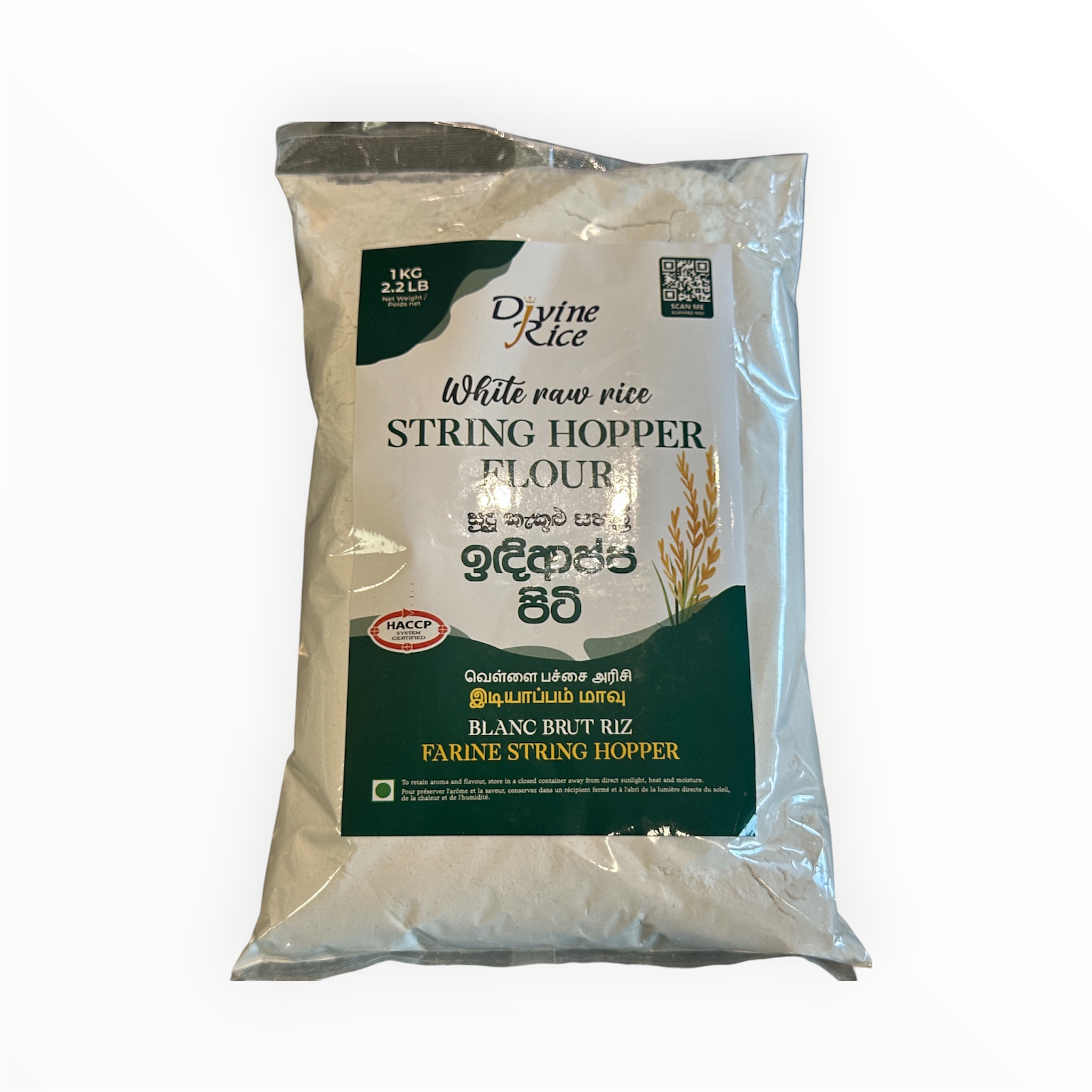 Divine String Hopper Flour White 1kg