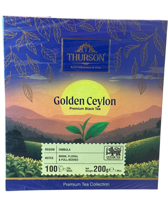 Thurson Golden Ceylon Tea - 100 Bags